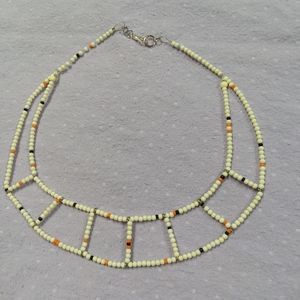 Halloween inspired handmade necklace.